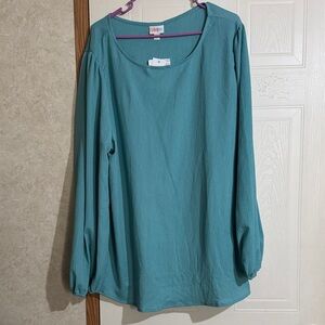 LuLaRoe Teal Blouse for Women